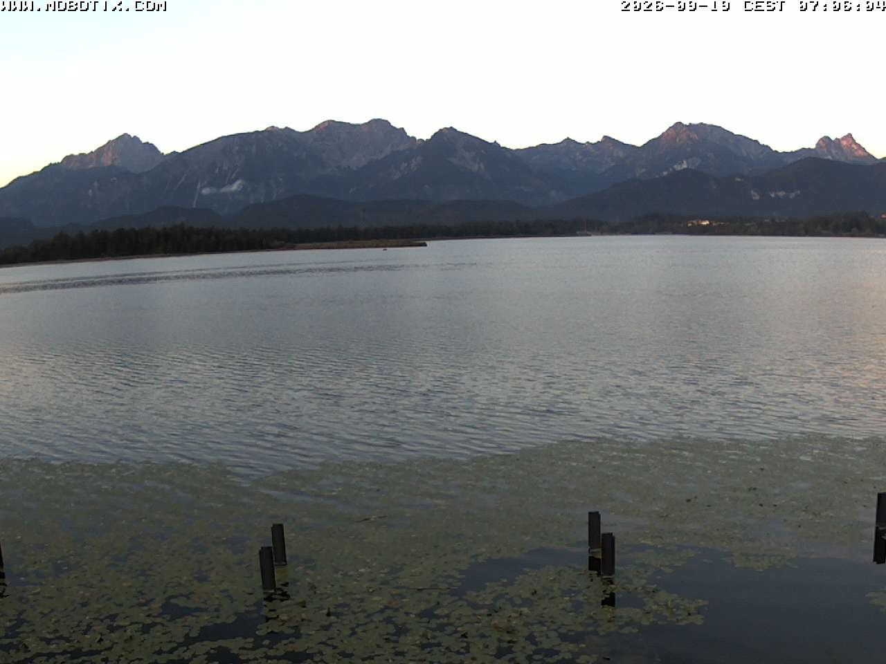 Archiv Foto Webcam Restaurant Fischerhütte am Hopfensee