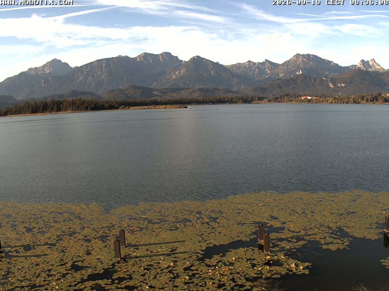 Archiv Foto Webcam Restaurant Fischerhütte am Hopfensee