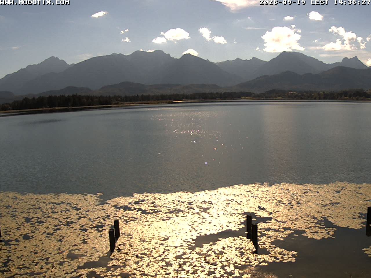 Archiv Foto Webcam Restaurant Fischerhütte am Hopfensee