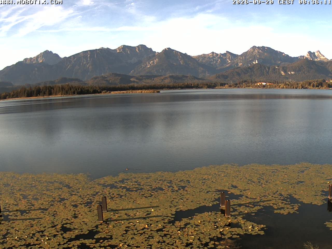 Archiv Foto Webcam Restaurant Fischerhütte am Hopfensee
