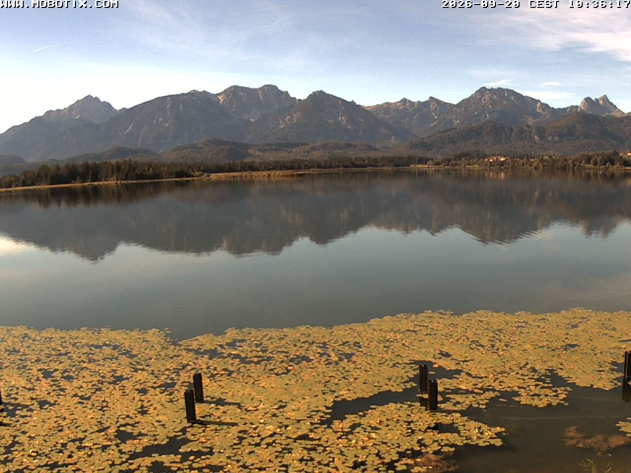 Archiv Foto Webcam Restaurant Fischerhütte am Hopfensee