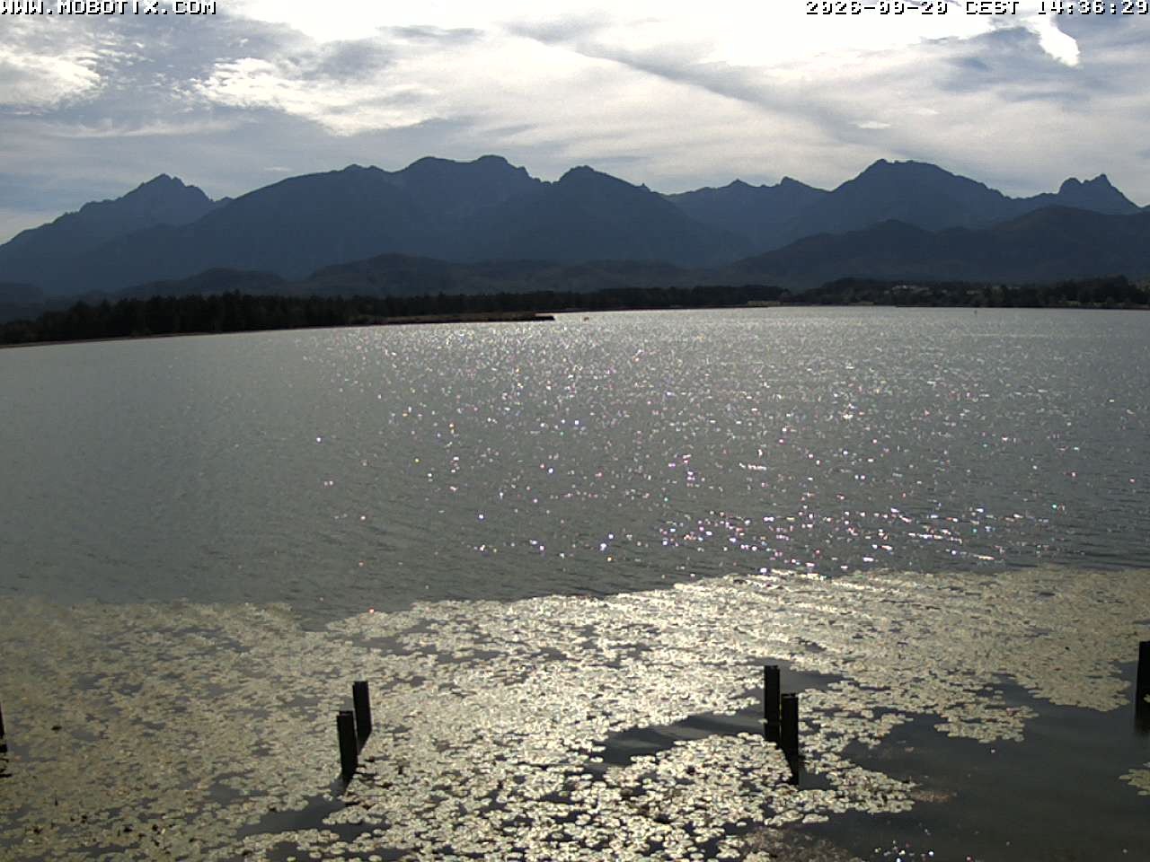 Archiv Foto Webcam Restaurant Fischerhütte am Hopfensee