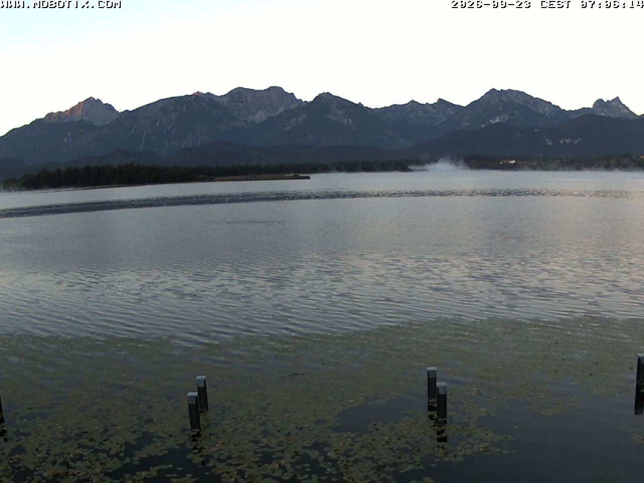Archiv Foto Webcam Restaurant Fischerhütte am Hopfensee