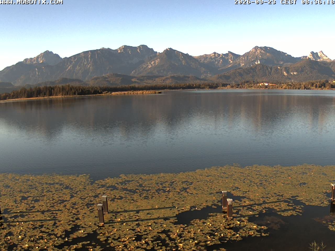 Archiv Foto Webcam Restaurant Fischerhütte am Hopfensee