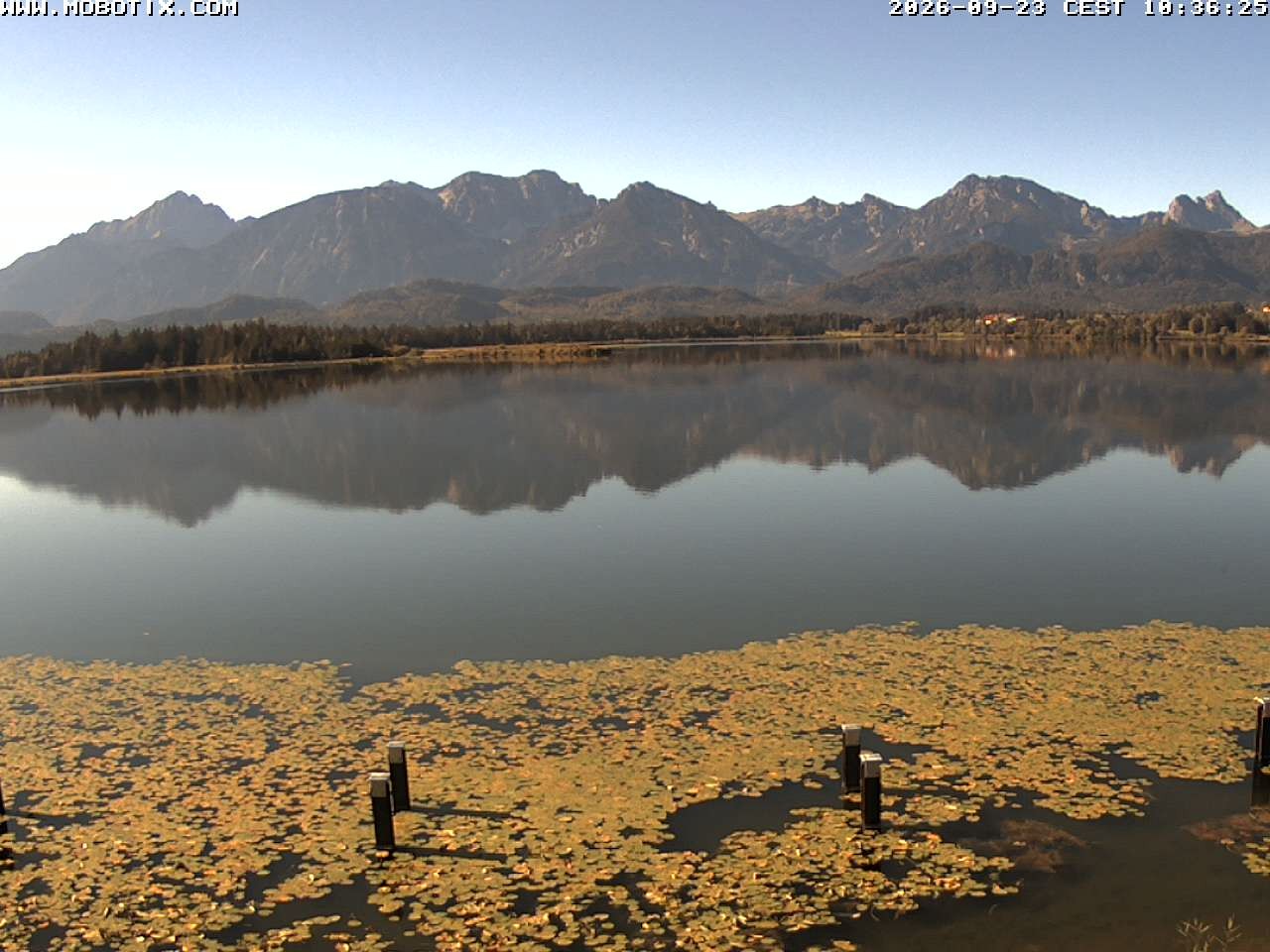 Archiv Foto Webcam Restaurant Fischerhütte am Hopfensee