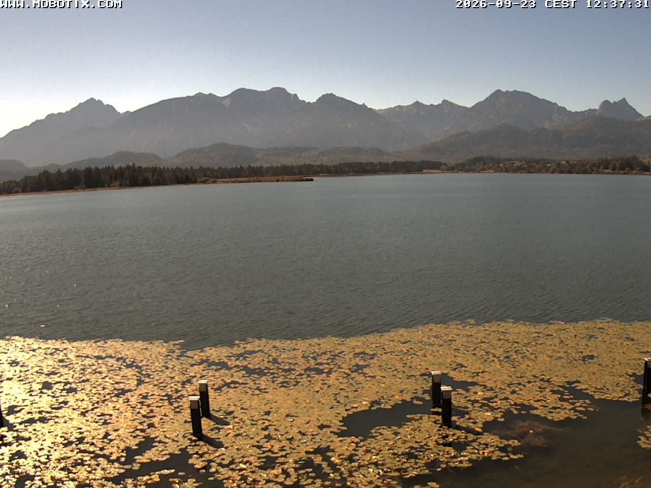 Archiv Foto Webcam Restaurant Fischerhütte am Hopfensee