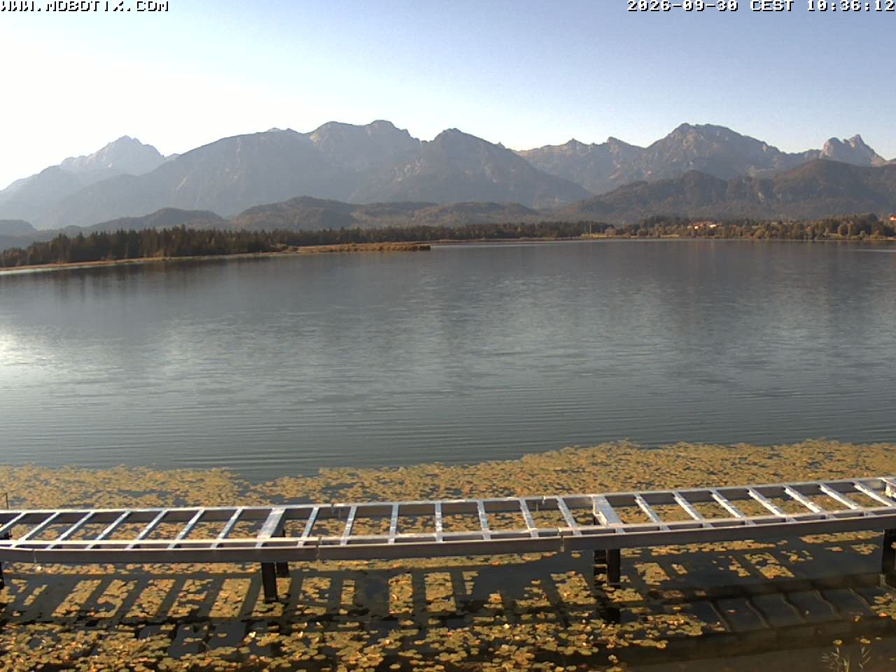 Archiv Foto Webcam Restaurant Fischerhütte am Hopfensee