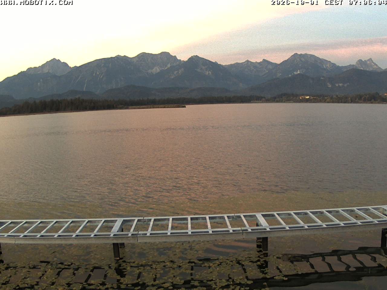 Archiv Foto Webcam Restaurant Fischerhütte am Hopfensee