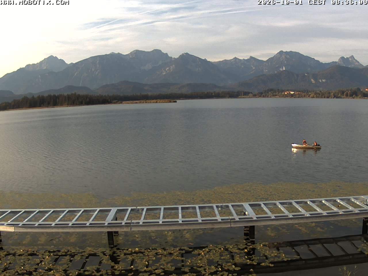 Archiv Foto Webcam Restaurant Fischerhütte am Hopfensee