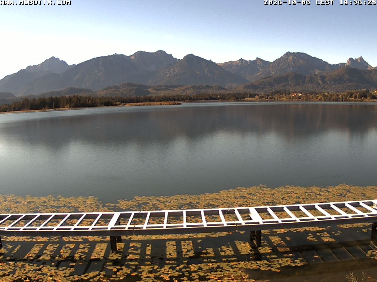 Archiv Foto Webcam Restaurant Fischerhütte am Hopfensee