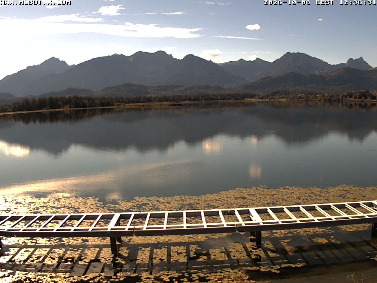 Archiv Foto Webcam Restaurant Fischerhütte am Hopfensee