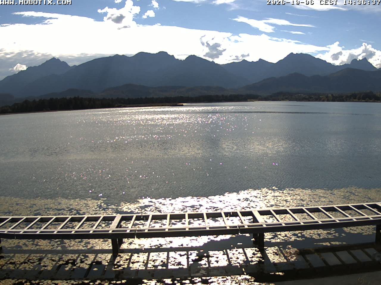 Archiv Foto Webcam Restaurant Fischerhütte am Hopfensee