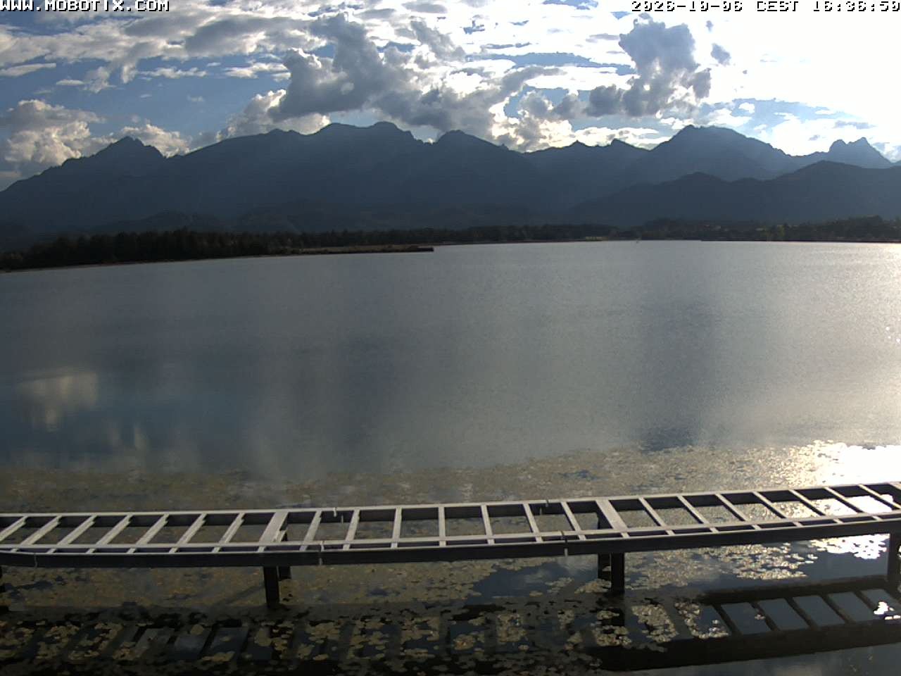 Archiv Foto Webcam Restaurant Fischerhütte am Hopfensee