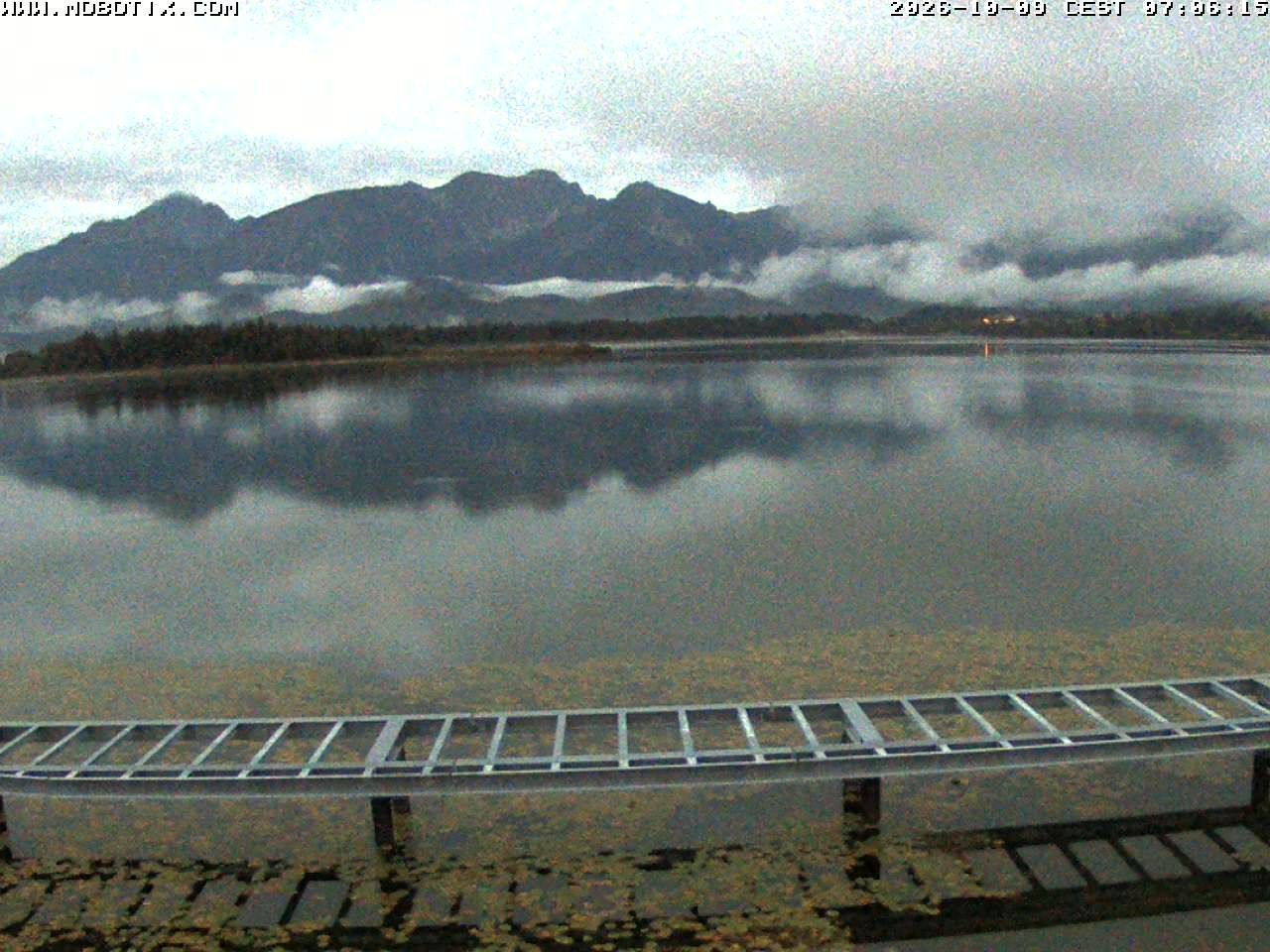 Archiv Foto Webcam Restaurant Fischerhütte am Hopfensee
