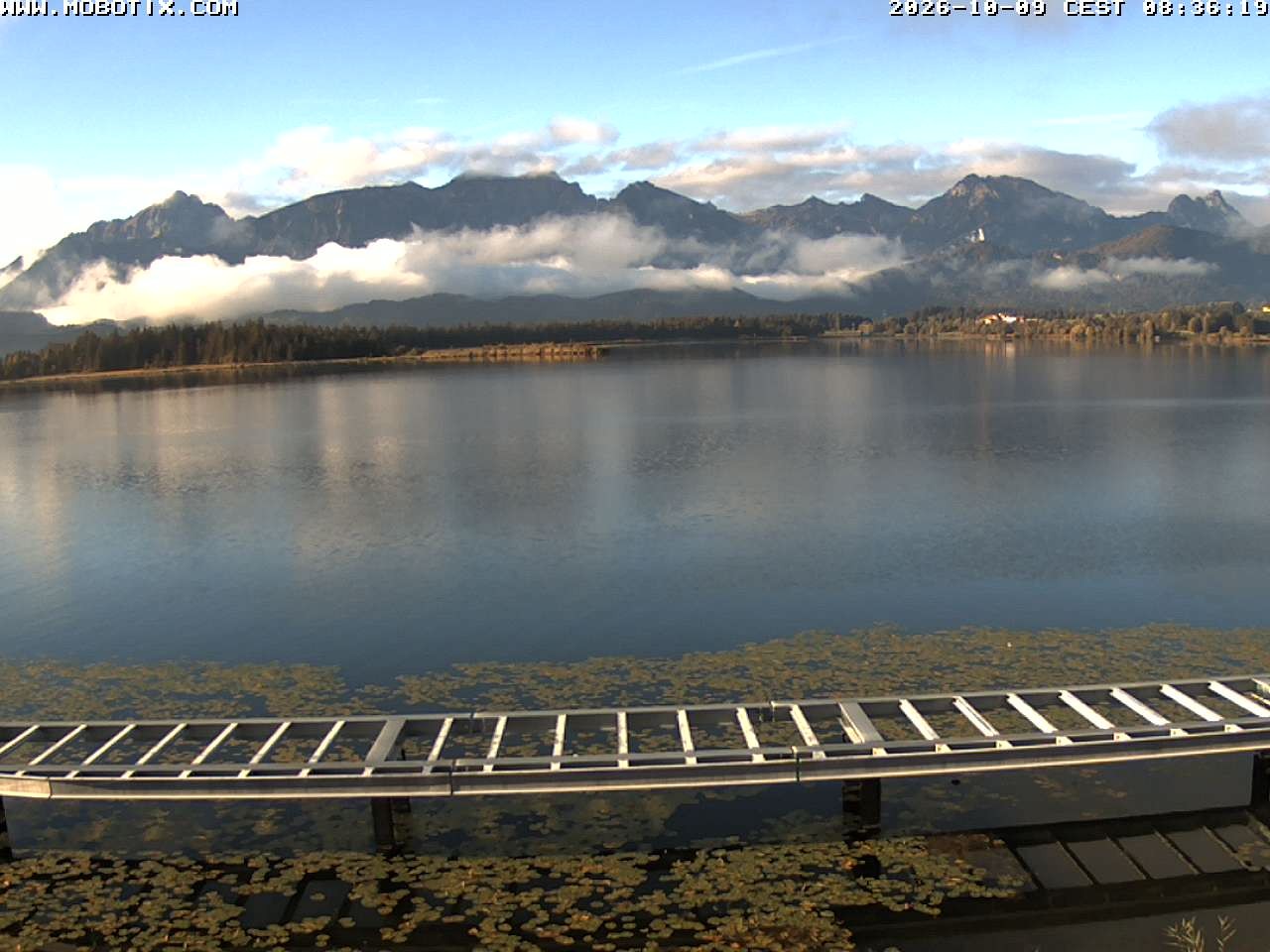 Archiv Foto Webcam Restaurant Fischerhütte am Hopfensee