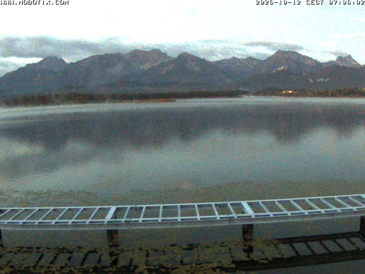 Archiv Foto Webcam Restaurant Fischerhütte am Hopfensee