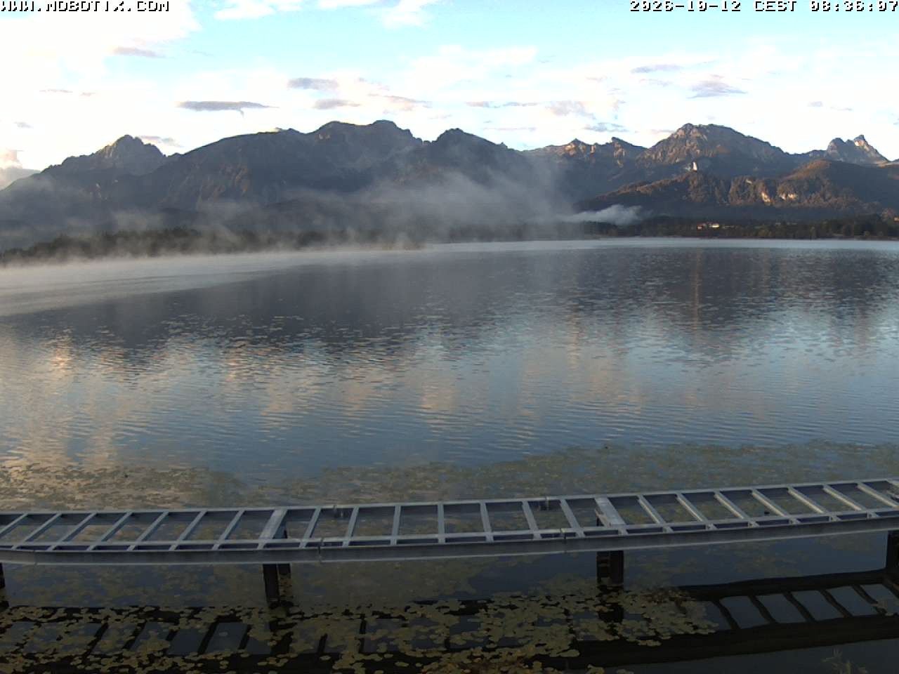 Archiv Foto Webcam Restaurant Fischerhütte am Hopfensee