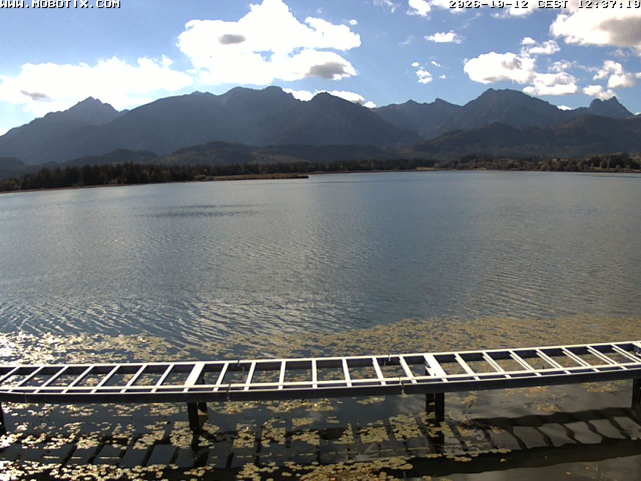 Archiv Foto Webcam Restaurant Fischerhütte am Hopfensee