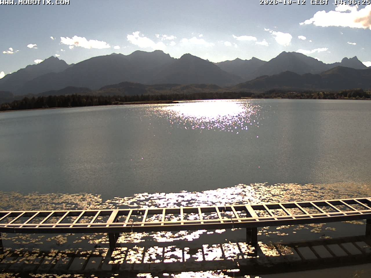 Archiv Foto Webcam Restaurant Fischerhütte am Hopfensee