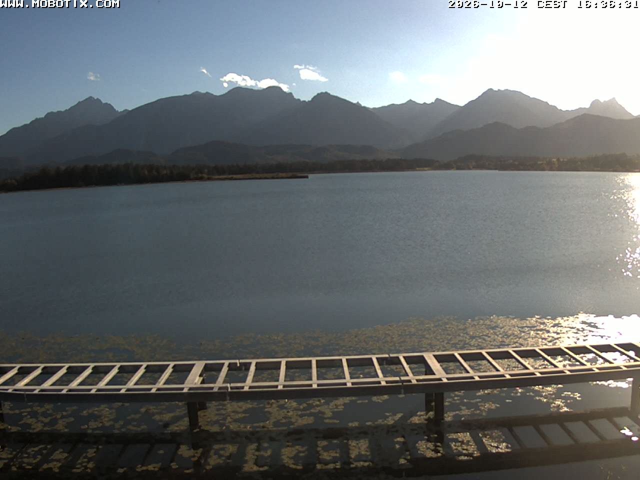 Archiv Foto Webcam Restaurant Fischerhütte am Hopfensee