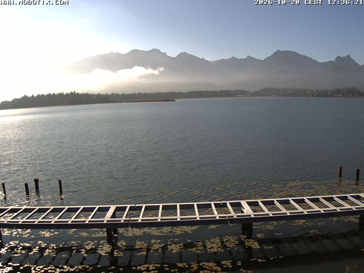 Archiv Foto Webcam Restaurant Fischerhütte am Hopfensee