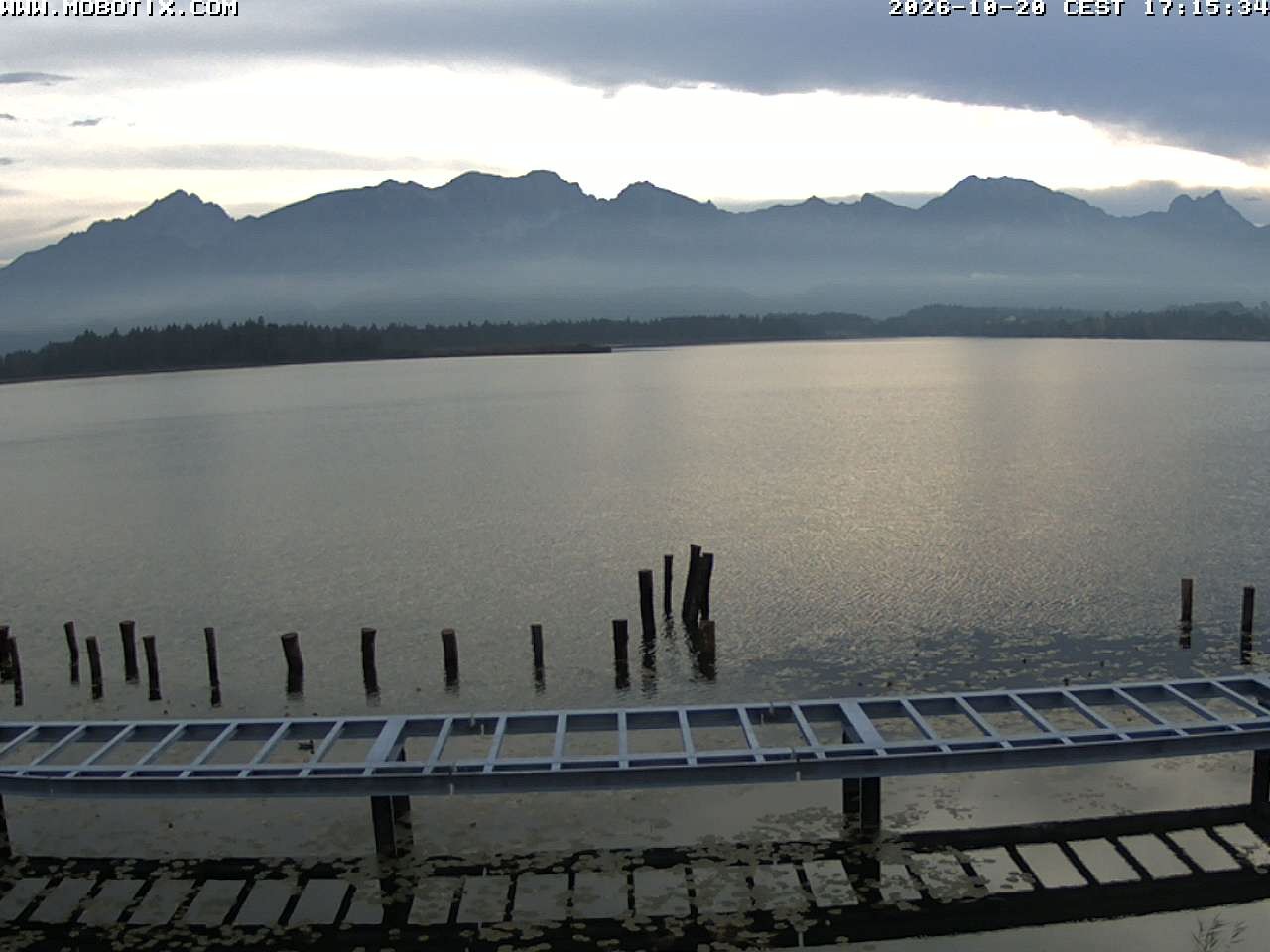 Archiv Foto Webcam Restaurant Fischerhütte am Hopfensee