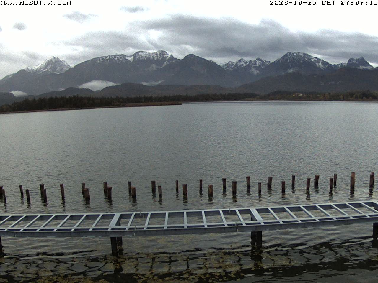 Archiv Foto Webcam Restaurant Fischerhütte am Hopfensee