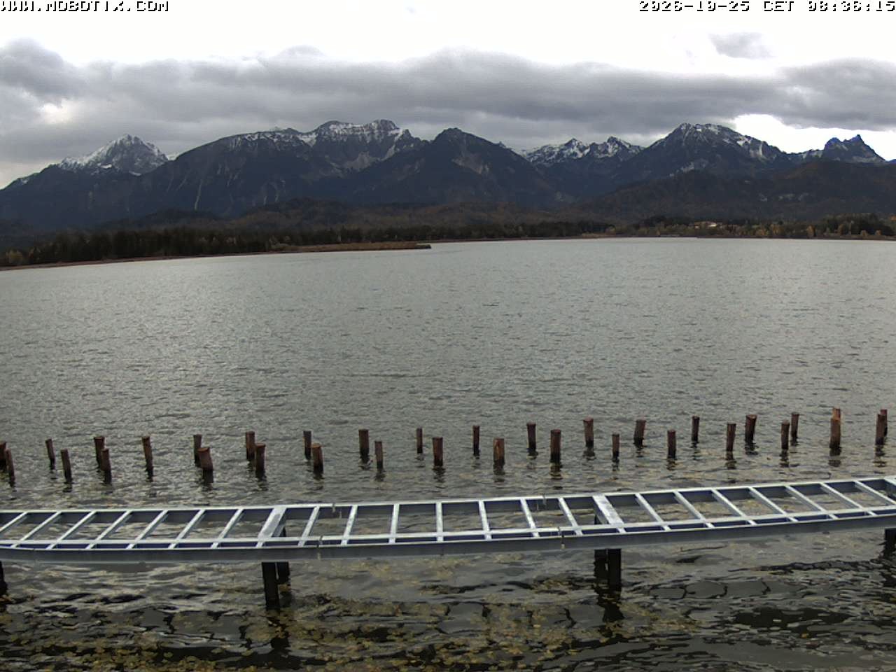 Archiv Foto Webcam Restaurant Fischerhütte am Hopfensee