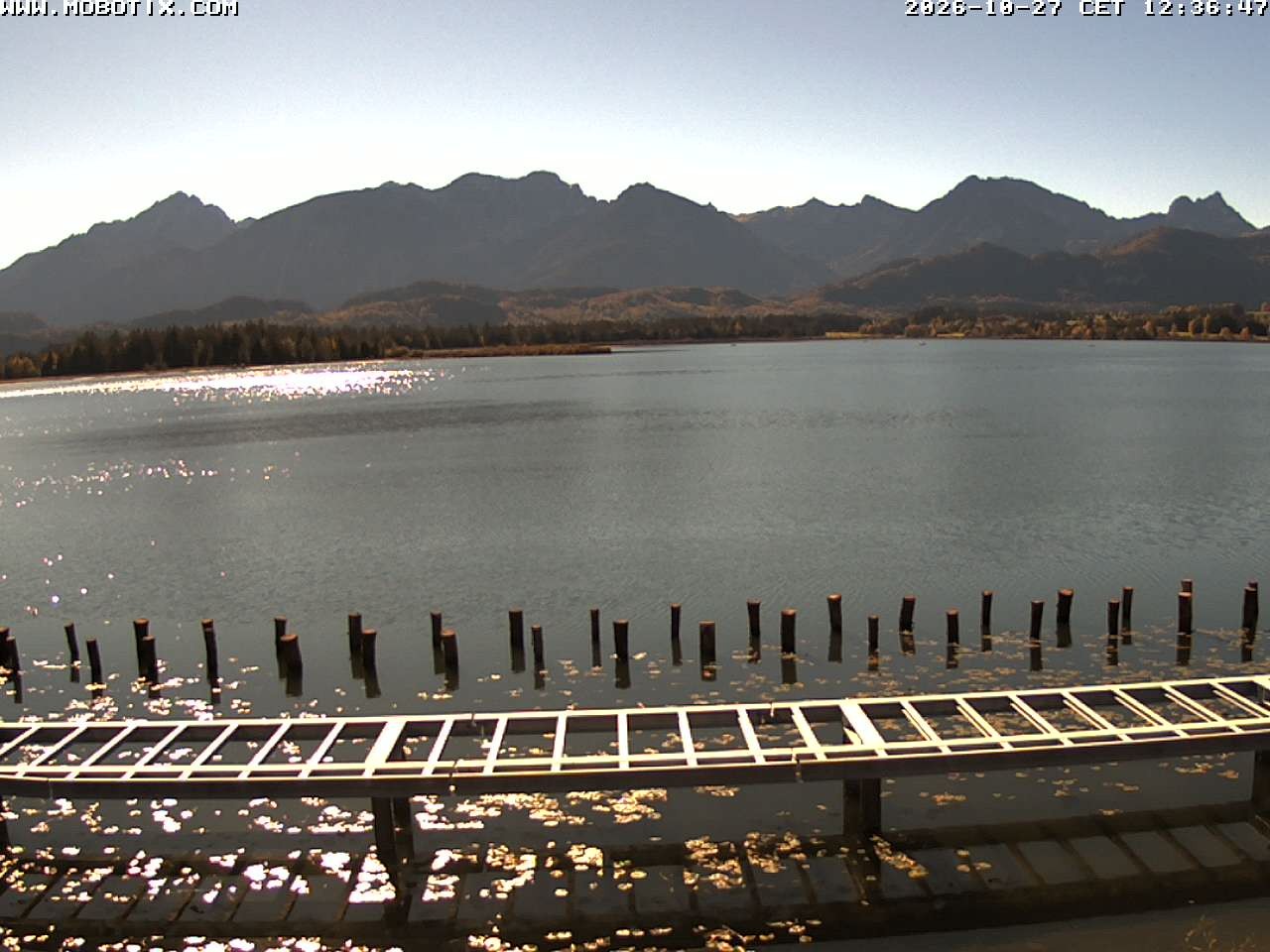 Archiv Foto Webcam Restaurant Fischerhütte am Hopfensee