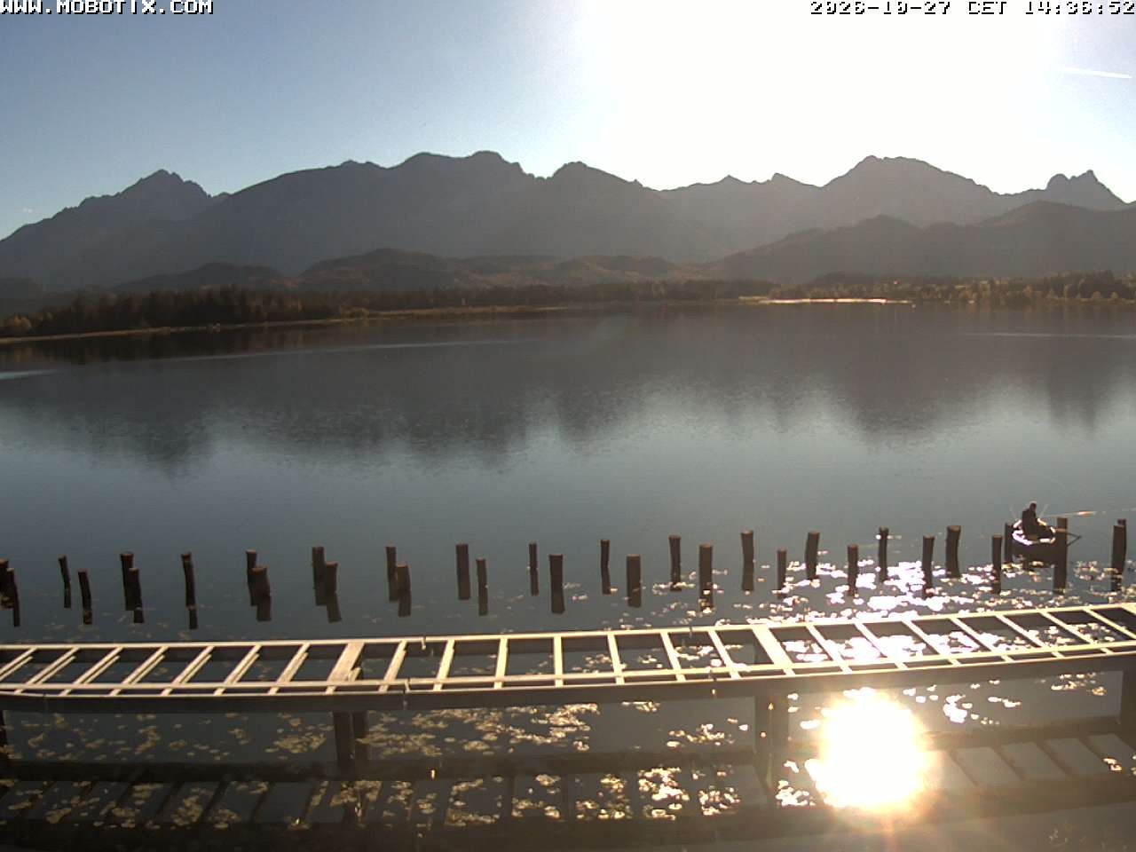 Archiv Foto Webcam Restaurant Fischerhütte am Hopfensee