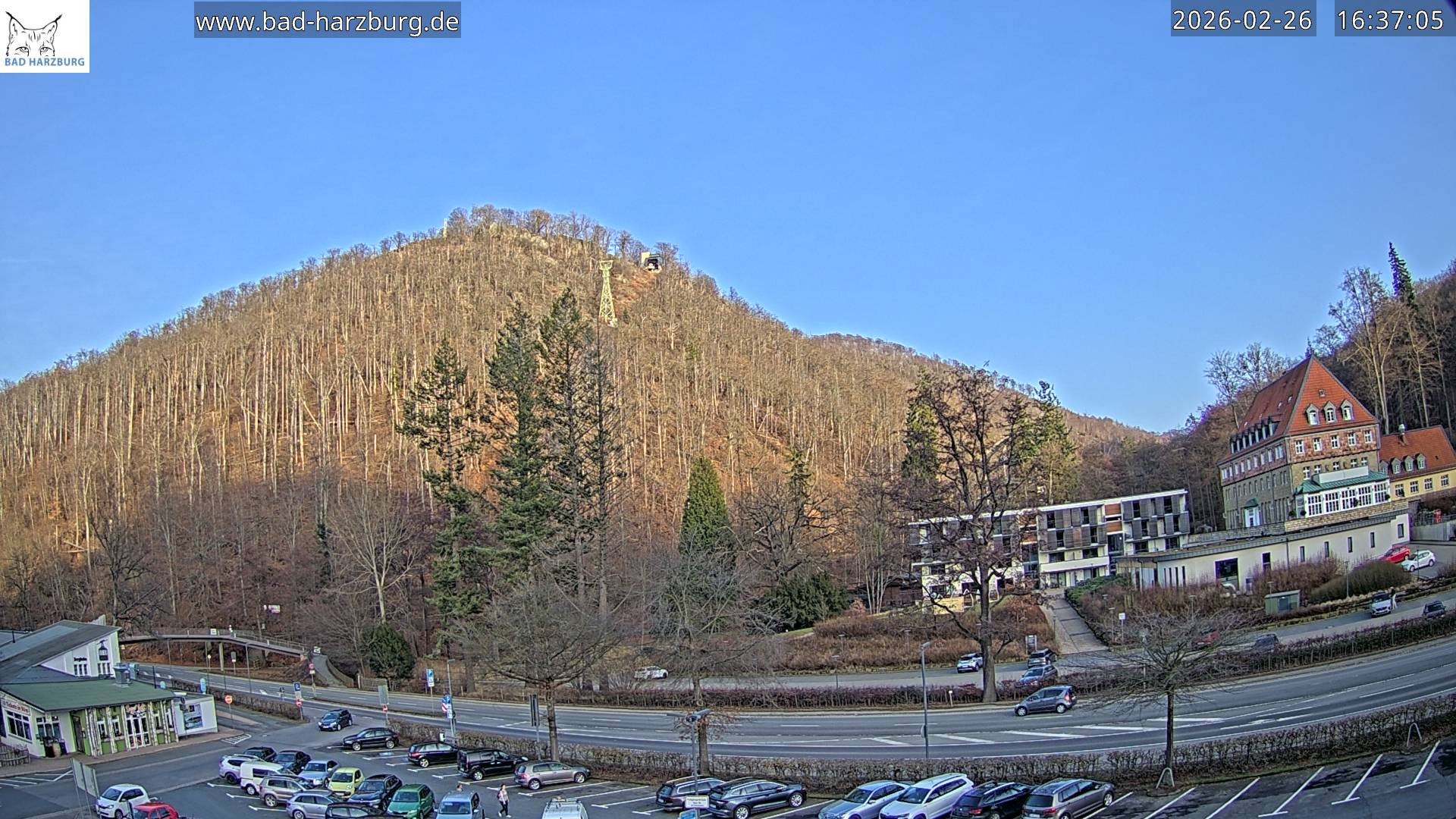 Archiv Foto Webcam Bad Harzburg - Burgberg Seilbahn