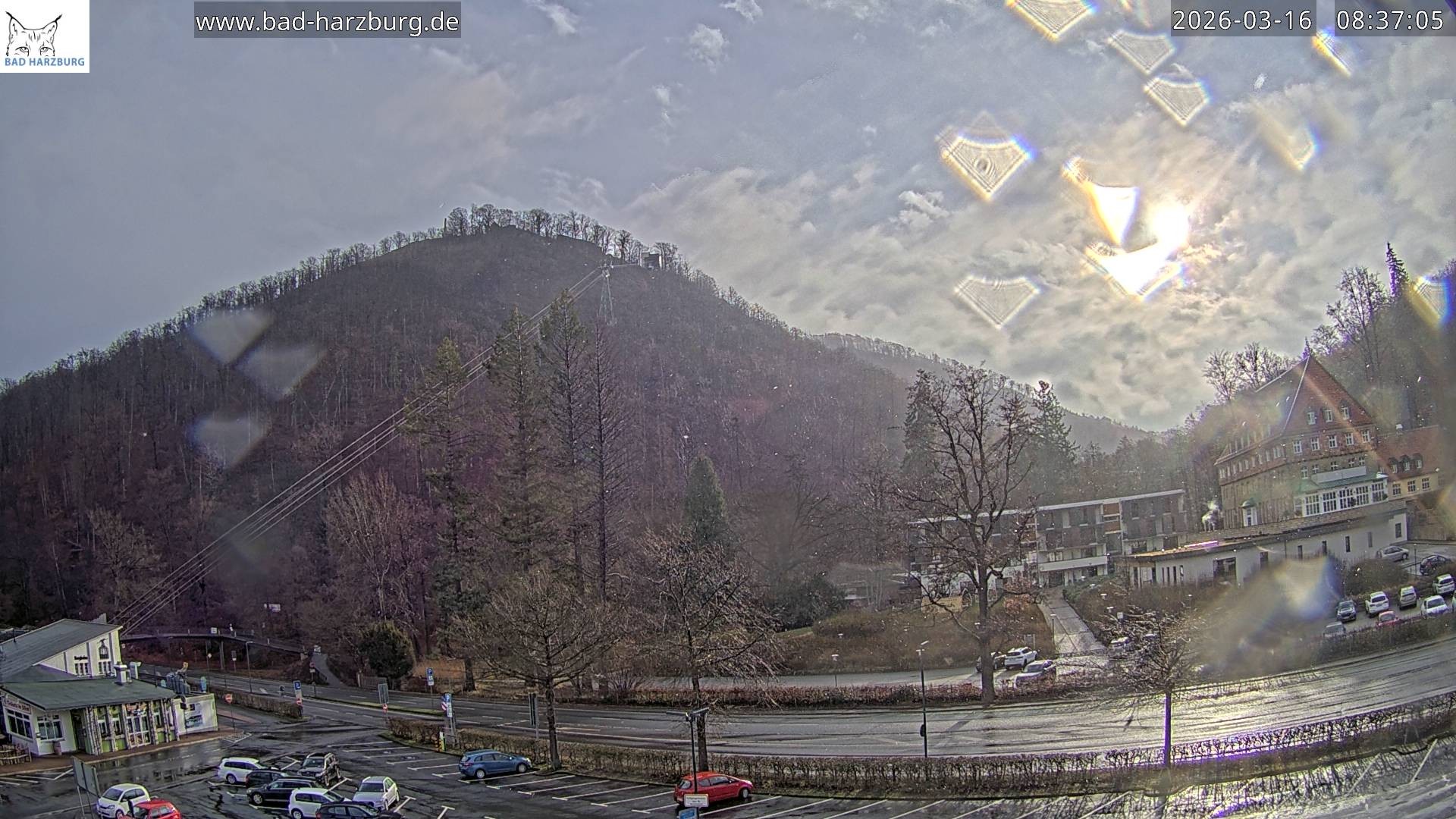 Archiv Foto Webcam Bad Harzburg - Burgberg Seilbahn