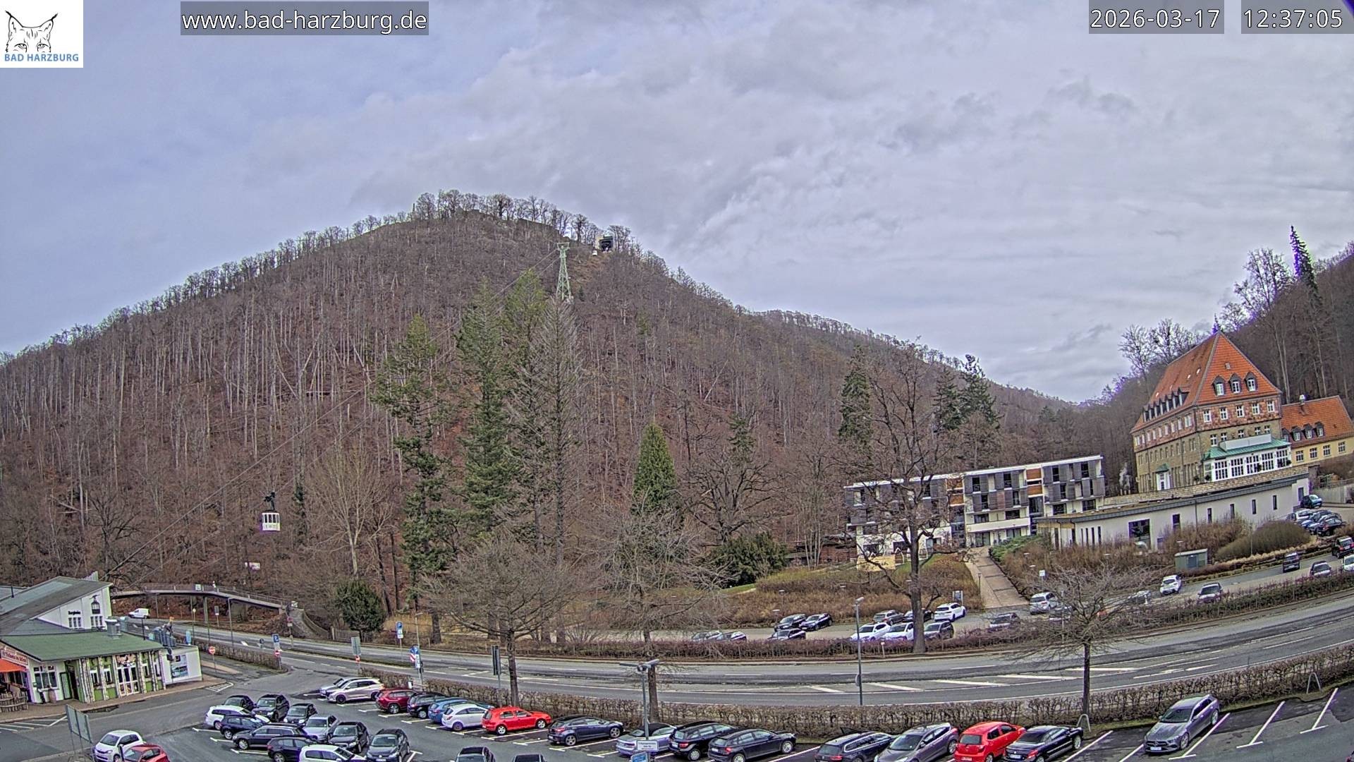 Archiv Foto Webcam Bad Harzburg - Burgberg Seilbahn