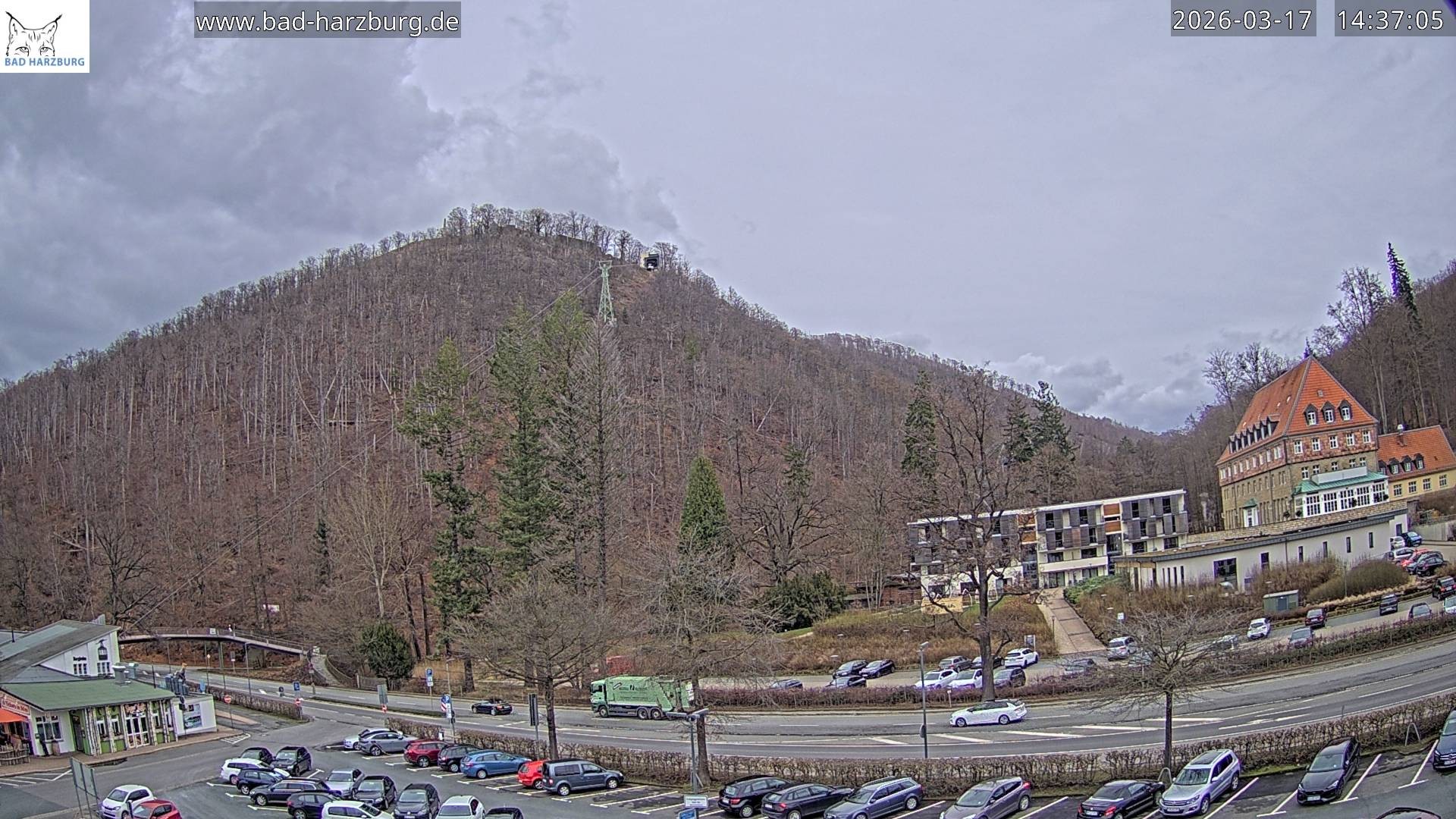 Archiv Foto Webcam Bad Harzburg - Burgberg Seilbahn
