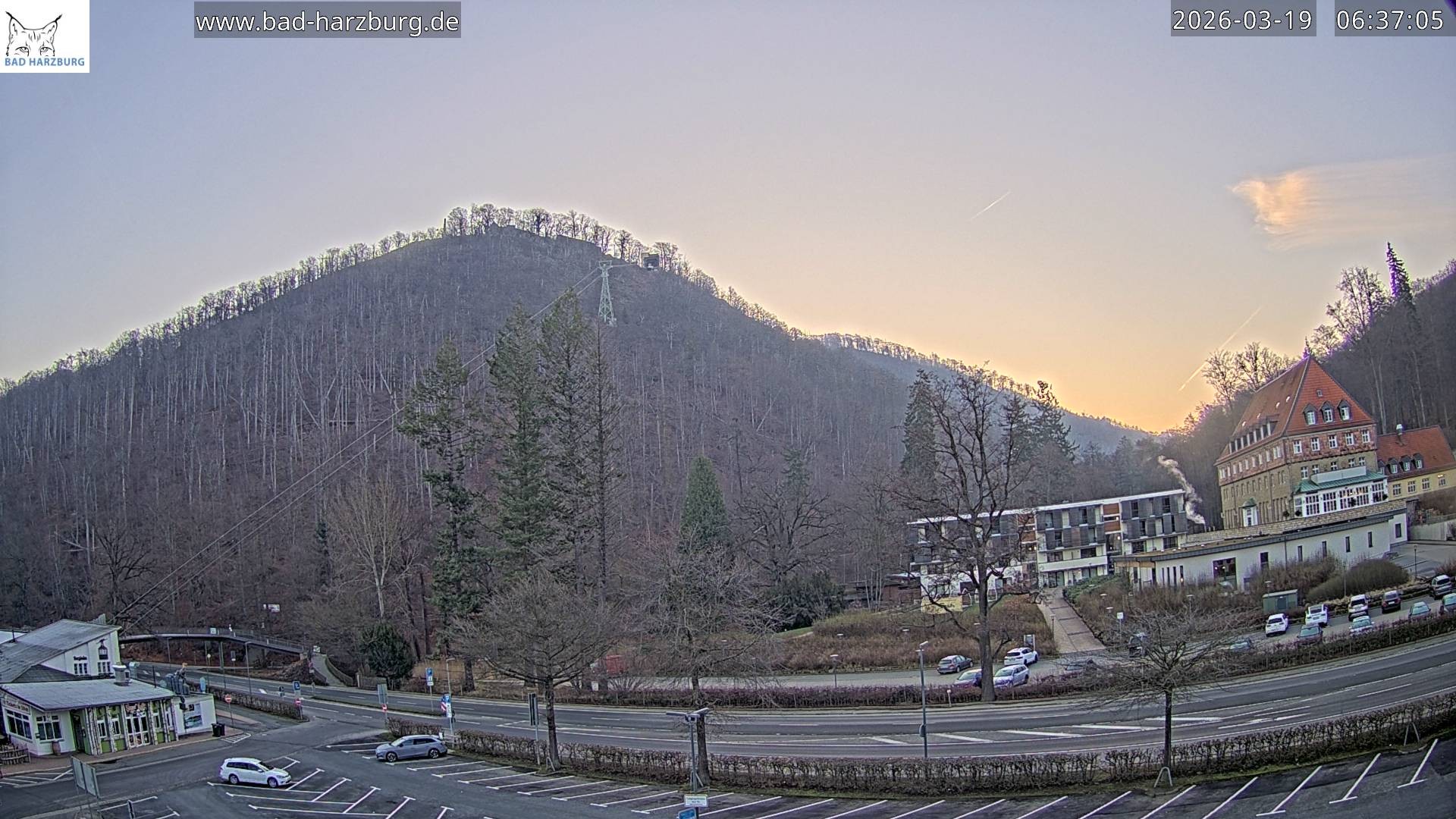 Archiv Foto Webcam Bad Harzburg - Burgberg Seilbahn