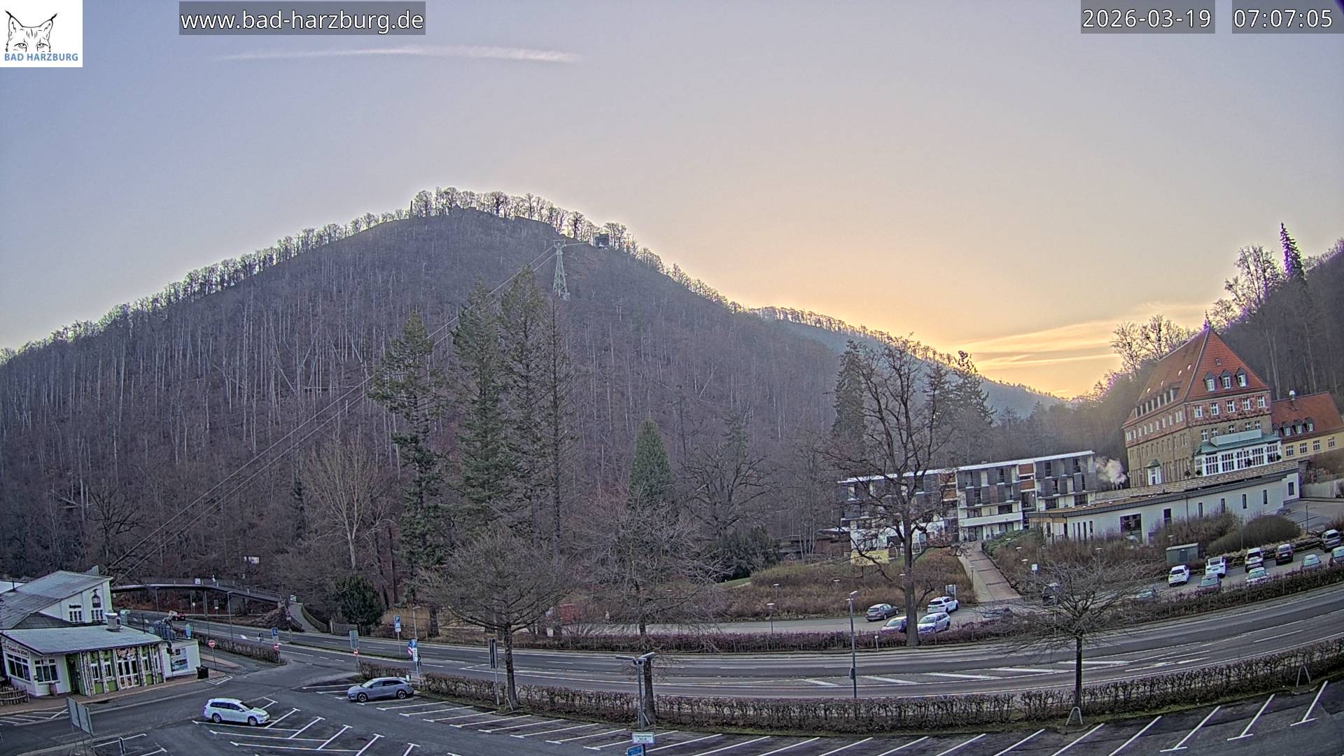 Archiv Foto Webcam Bad Harzburg - Burgberg Seilbahn