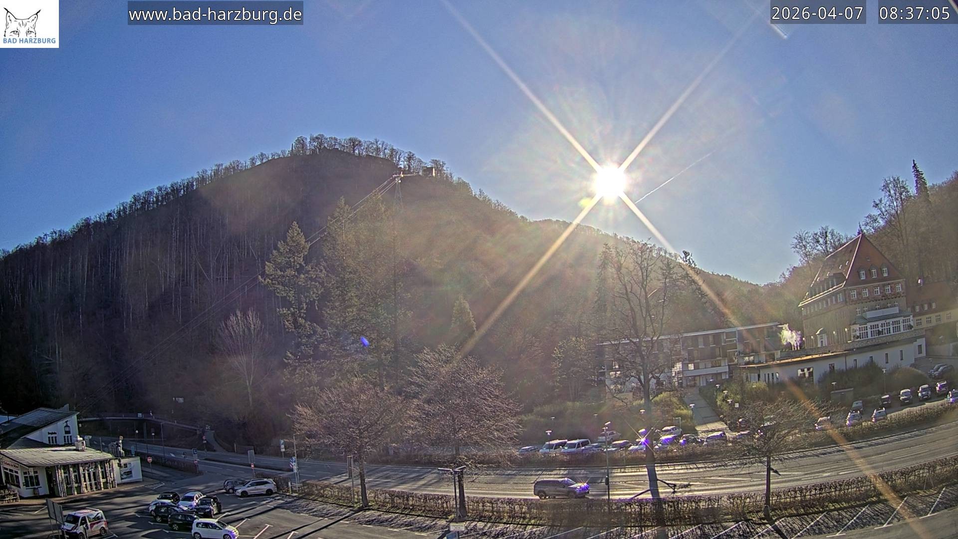 Archiv Foto Webcam Bad Harzburg - Burgberg Seilbahn