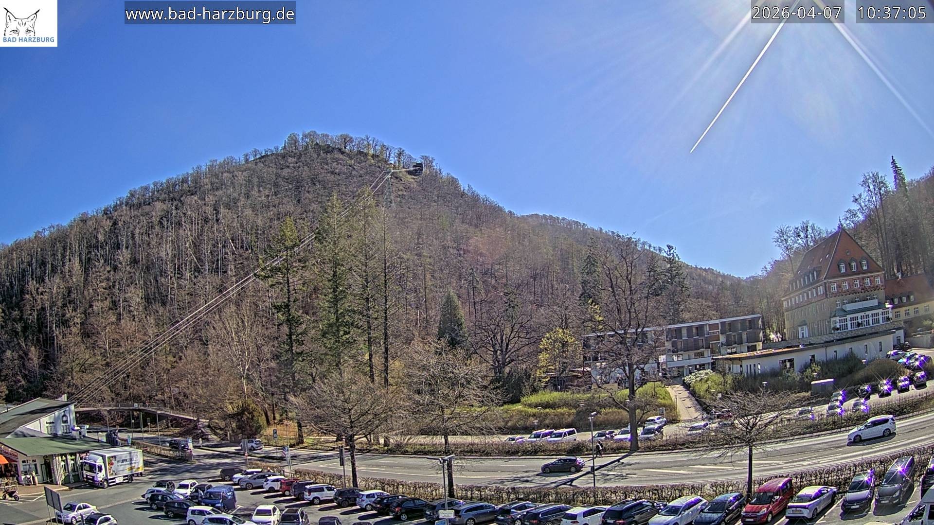 Archiv Foto Webcam Bad Harzburg - Burgberg Seilbahn