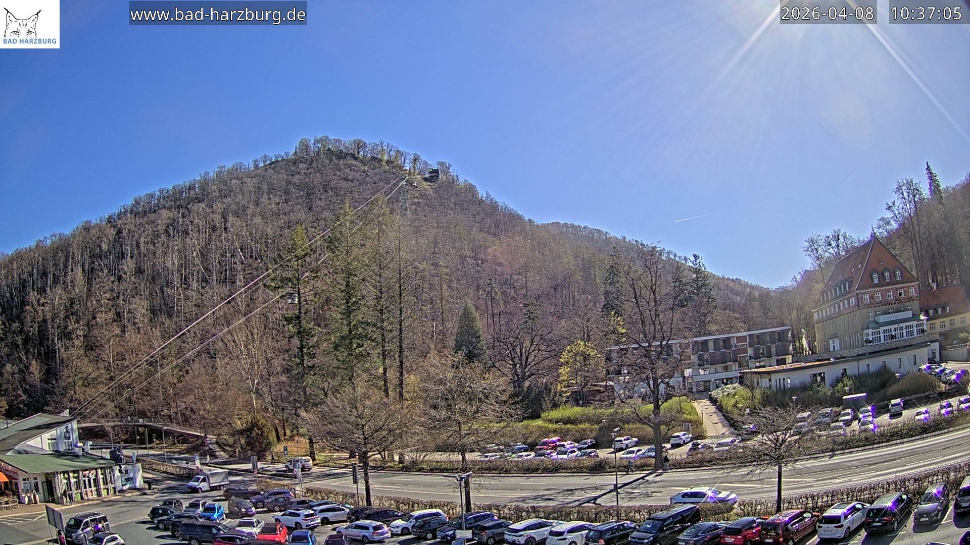 Archiv Foto Webcam Bad Harzburg - Burgberg Seilbahn