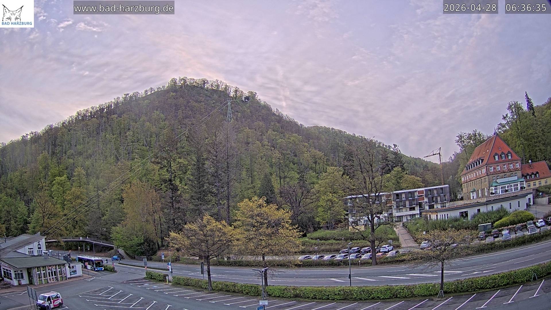 Archiv Foto Webcam Bad Harzburg - Burgberg Seilbahn