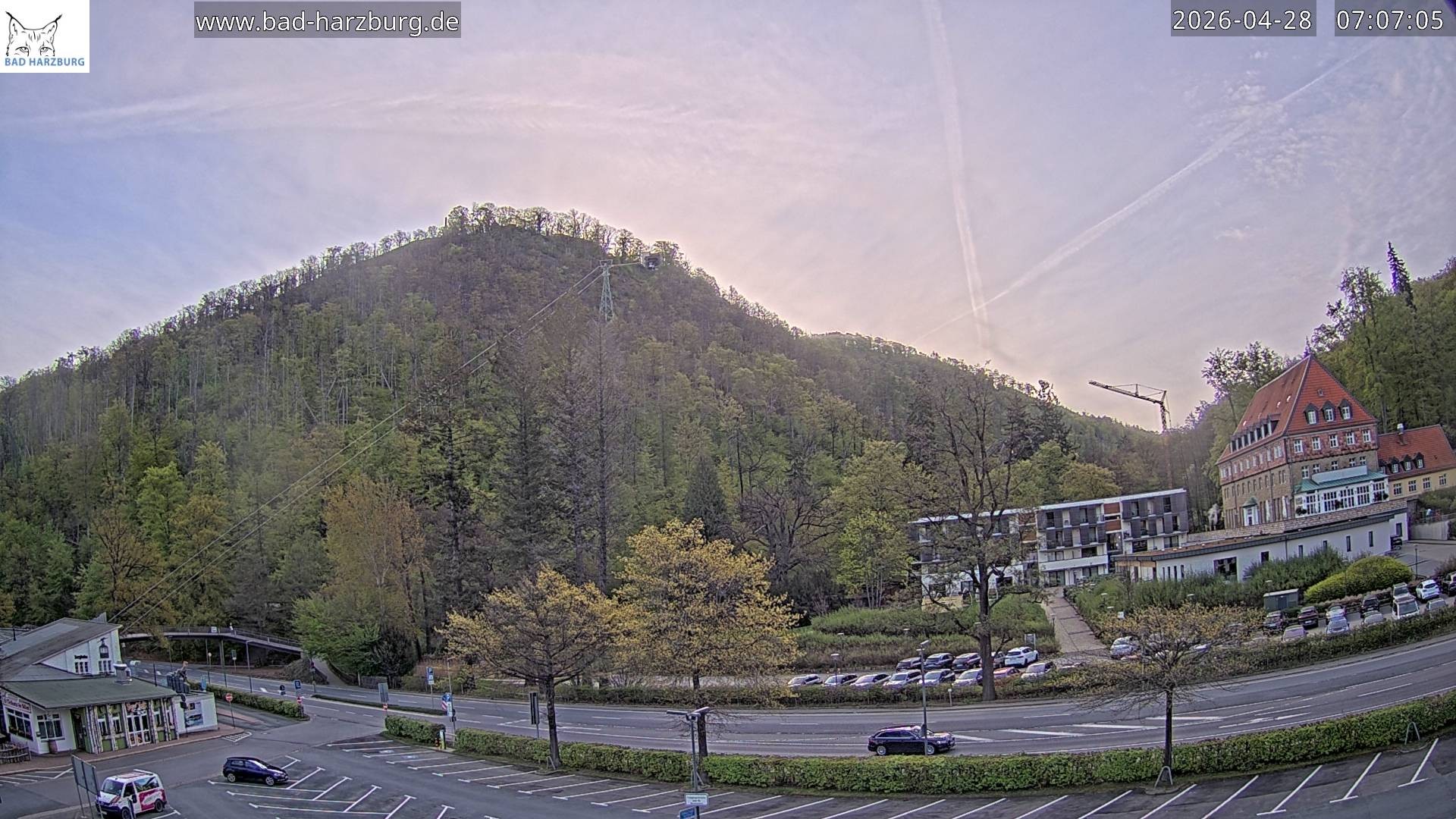 Archiv Foto Webcam Bad Harzburg - Burgberg Seilbahn
