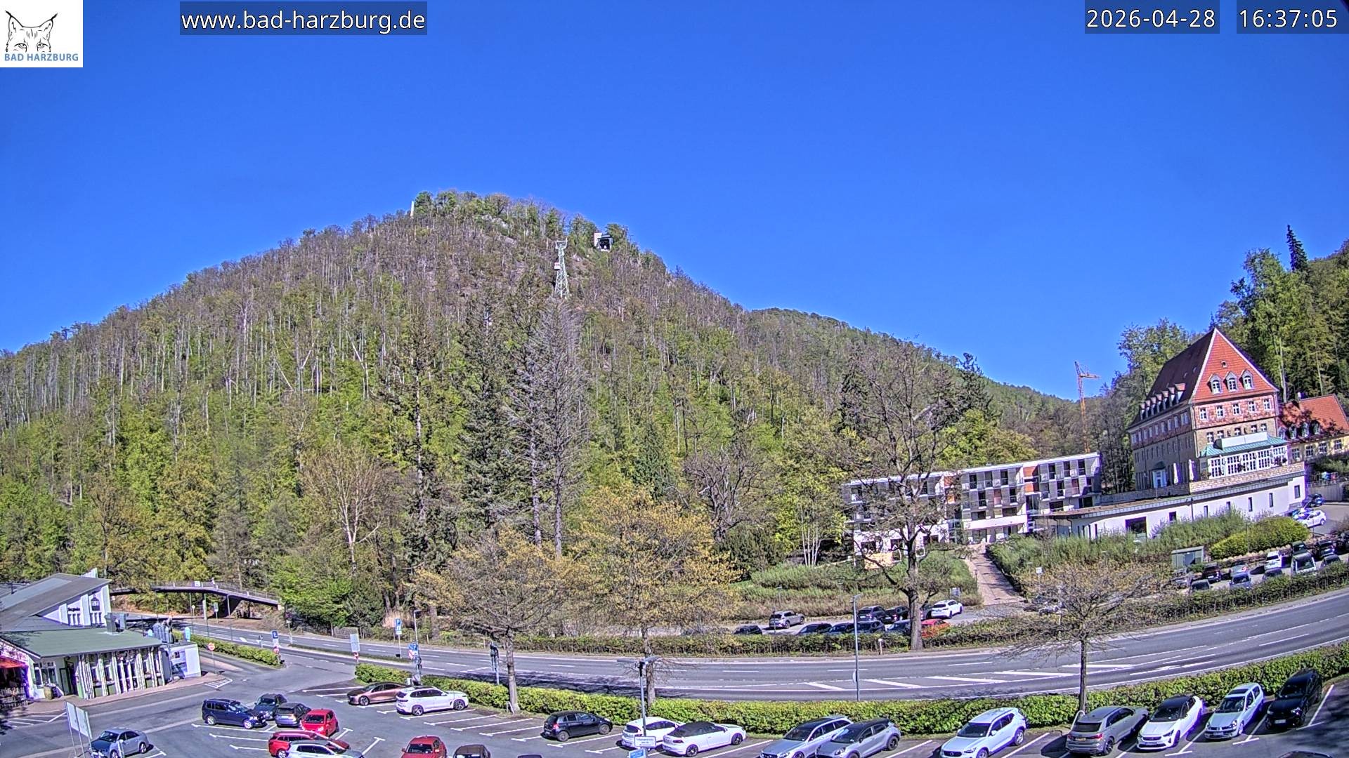 Archiv Foto Webcam Bad Harzburg - Burgberg Seilbahn