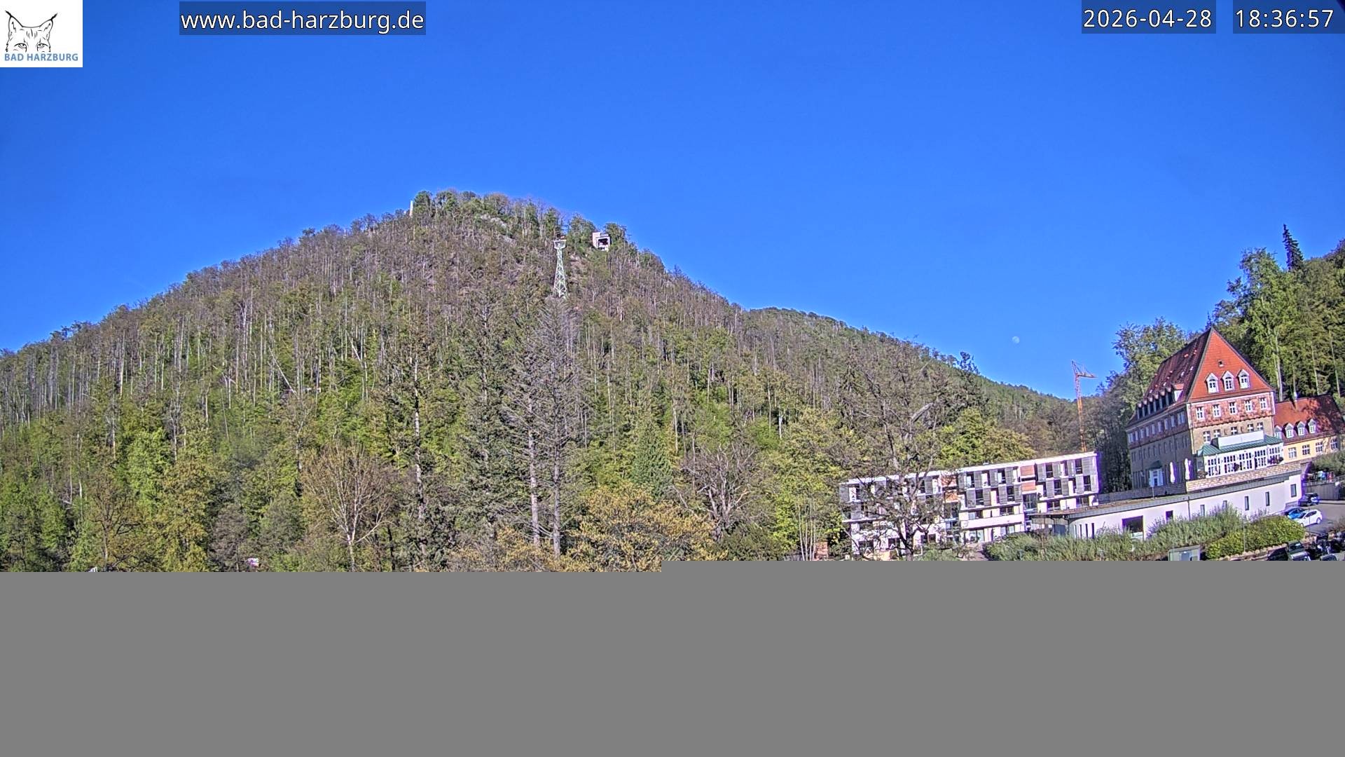 Archiv Foto Webcam Bad Harzburg - Burgberg Seilbahn