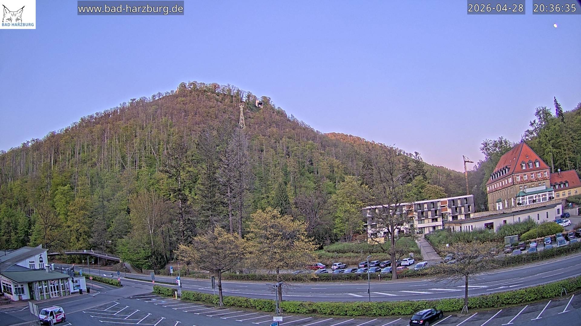 Archiv Foto Webcam Bad Harzburg - Burgberg Seilbahn