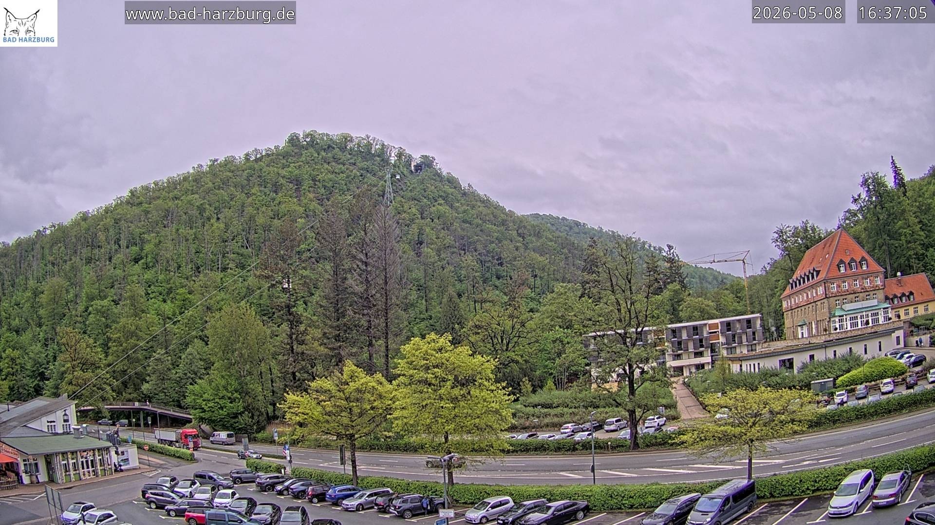 Archiv Foto Webcam Bad Harzburg - Burgberg Seilbahn