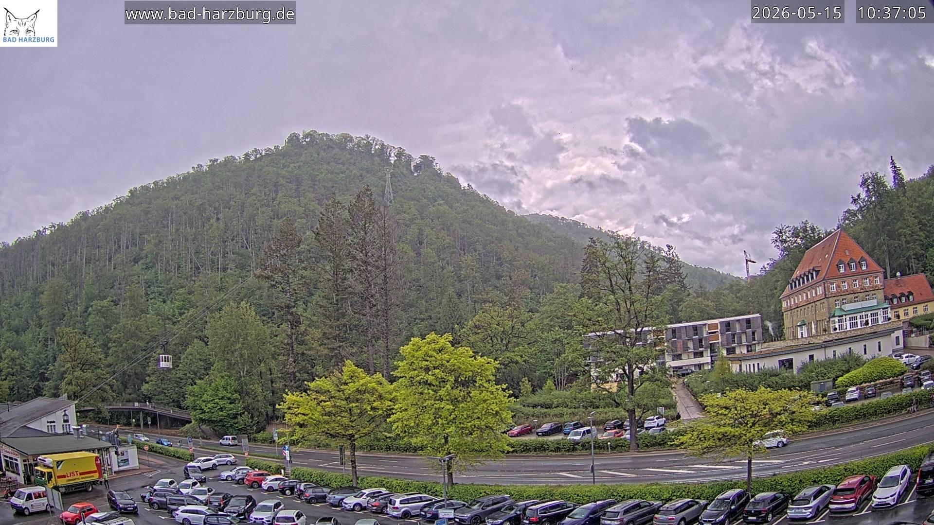Archiv Foto Webcam Bad Harzburg - Burgberg Seilbahn