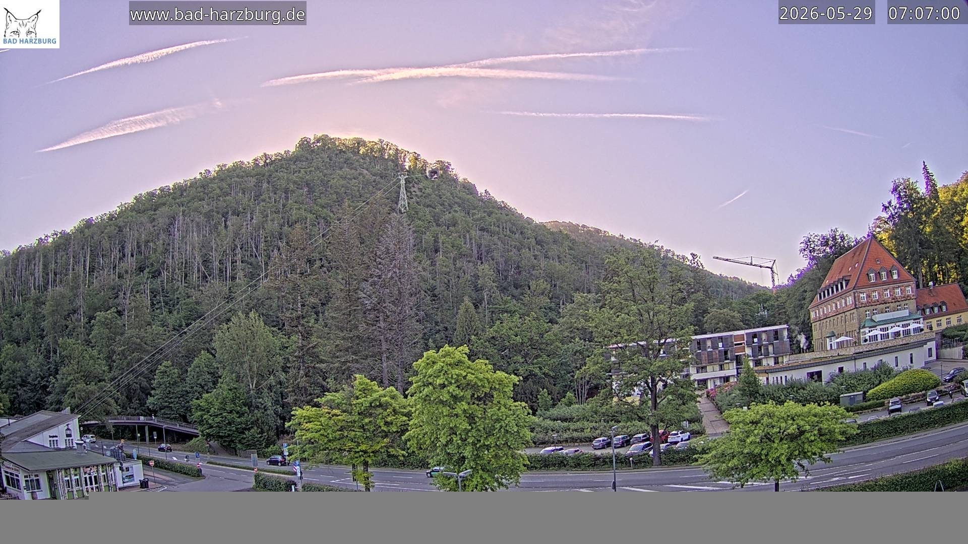 Archiv Foto Webcam Bad Harzburg - Burgberg Seilbahn