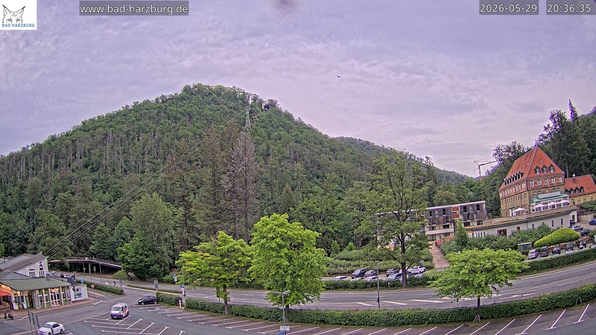 Archiv Foto Webcam Bad Harzburg - Burgberg Seilbahn