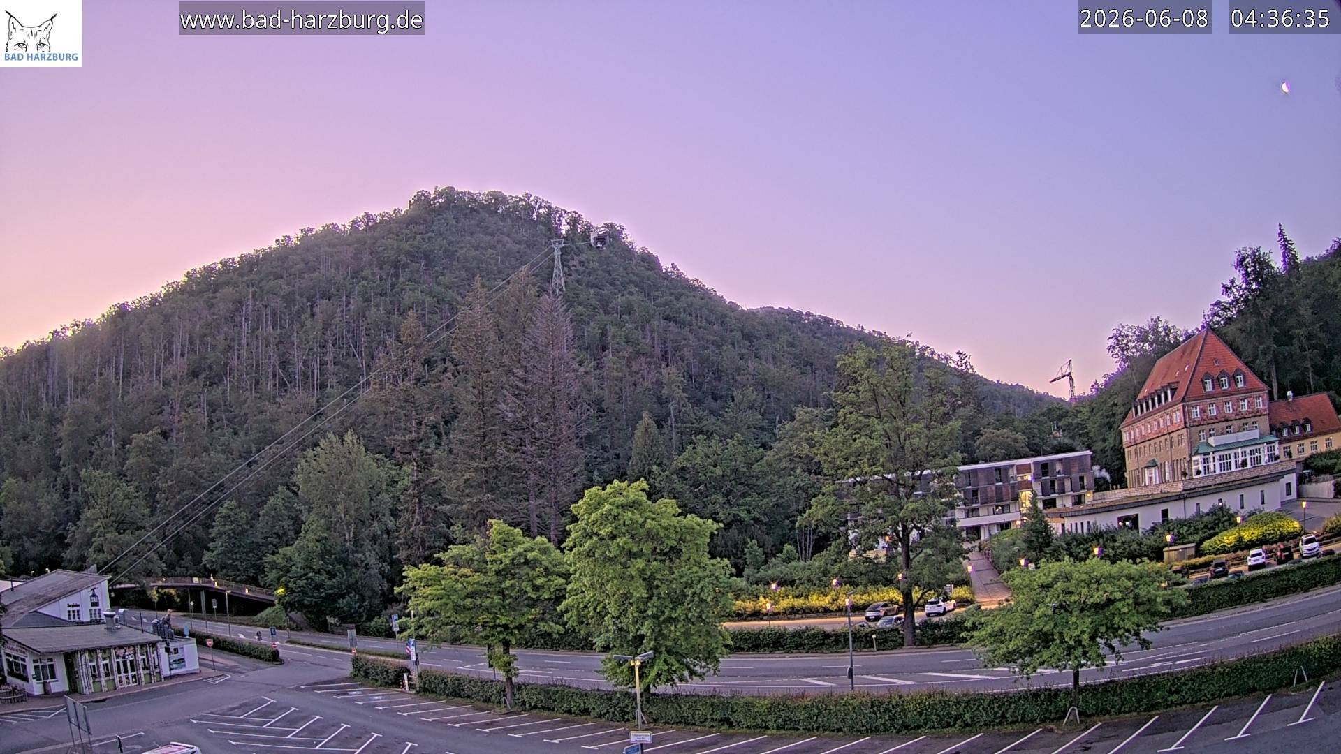 Archiv Foto Webcam Bad Harzburg - Burgberg Seilbahn