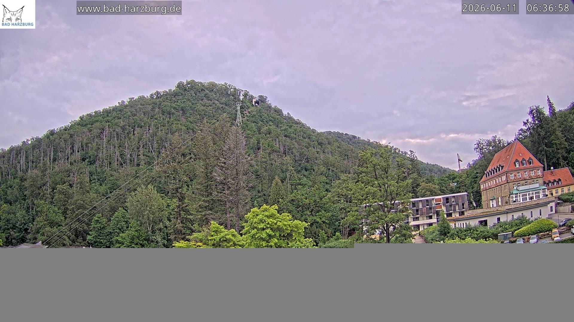 Archiv Foto Webcam Bad Harzburg - Burgberg Seilbahn